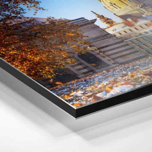 Alu-Dibond (01159) Frauenkirche im Herbst – Bild 4