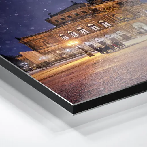 Alu-Dibond (01306) Semperoper im Winter – Bild 2