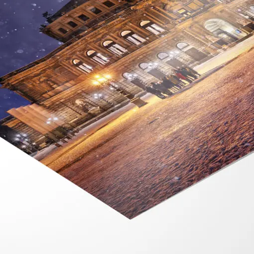 Fotoabzug (01306) Semperoper im Winter – Bild 3