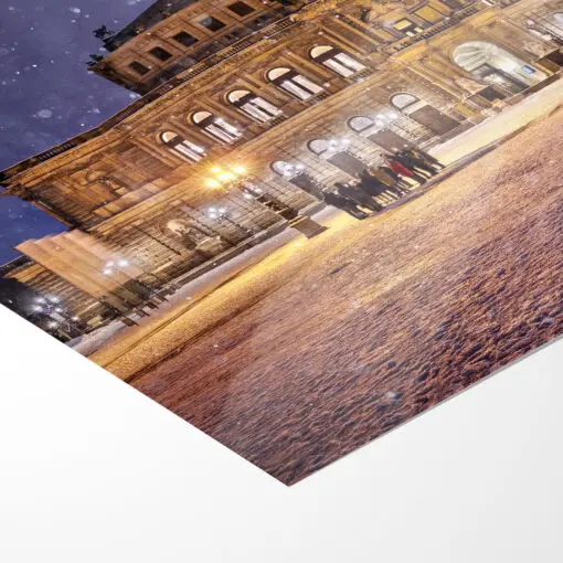 Fotoabzug (01306) Semperoper im Winter – Bild 5