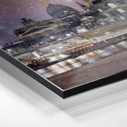 Alu-Dibond (01307) Dresden Skyline im Winter – Bild 5