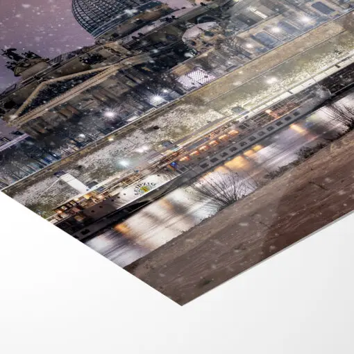 Poster (01307) Dresden Skyline im Winter – Bild 5