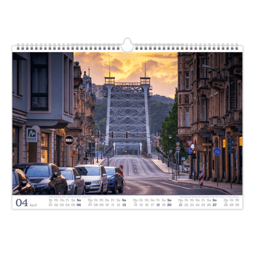Dresden Kalender 2025 April