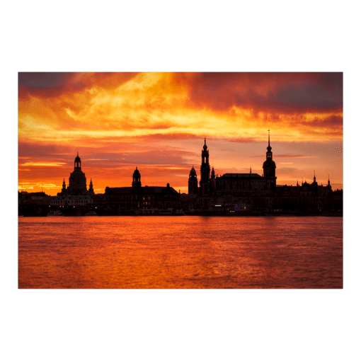 Poster (01334) Dresden Skyline