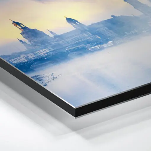 Alu-Dibond (00918) Dresden Skyline im Nebel – Bild 2