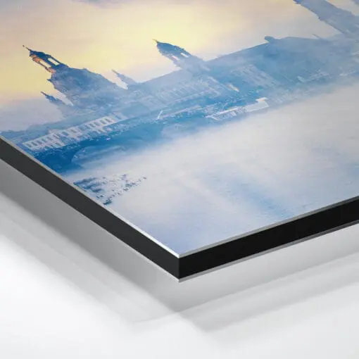 Alu-Dibond (00918) Dresden Skyline im Nebel – Bild 5