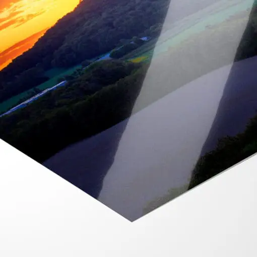 Poster (01373) Landeskrone zum Sonnenuntergang – Bild 4