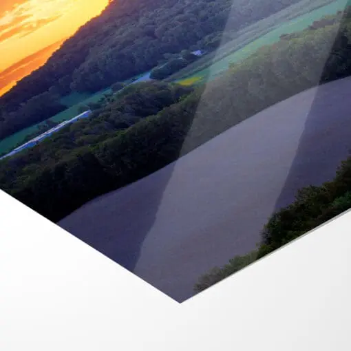 Poster (01373) Landeskrone zum Sonnenuntergang – Bild 5