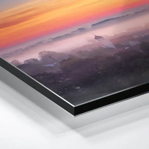 Alu-Dibond (01375) Malschwitz zum Sonnenaufgang – Bild 3