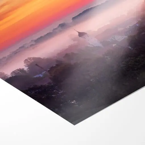 Fotoabzug (01375) Malschwitz zum Sonnenaufgang – Bild 3