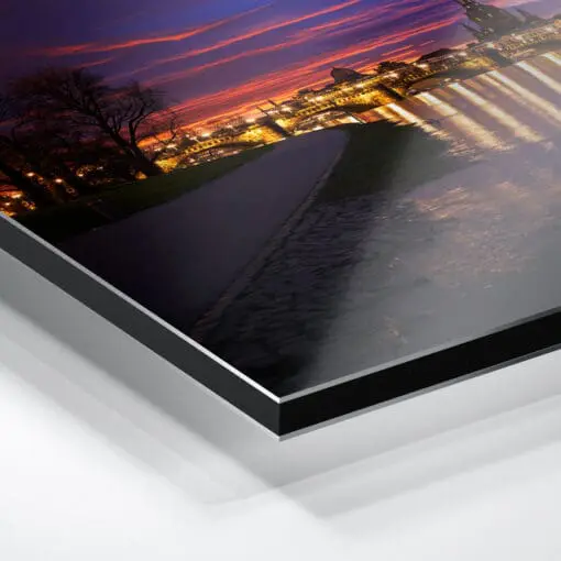 Alu-Dibond (01385) Dresden Skyline zum Hochwasser – Bild 2
