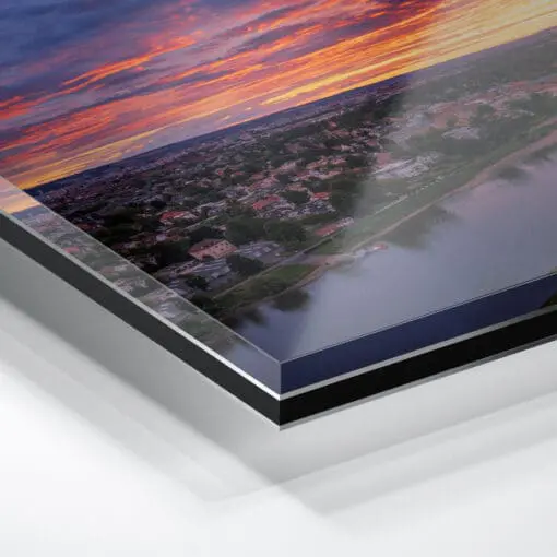 Acryl Board (01386) Loschwitz zum Sonnenuntergang – Bild 2