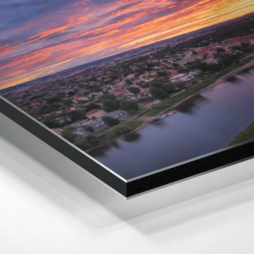 Alu-Dibond (01386) Loschwitz zum Sonnenuntergang – Bild 3