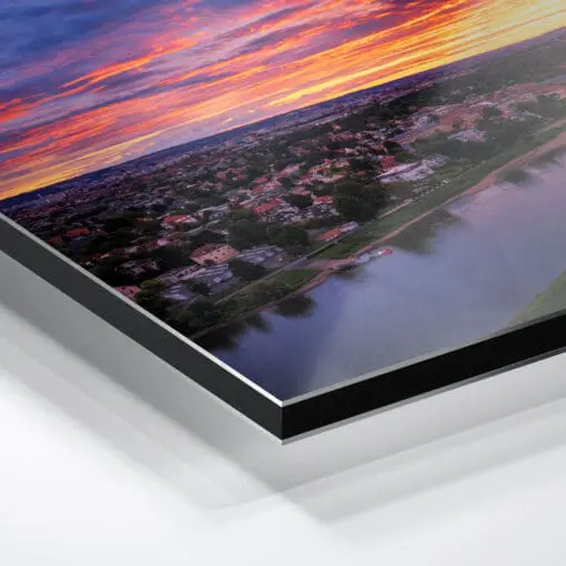 Alu-Dibond (01386) Loschwitz zum Sonnenuntergang – Bild 4