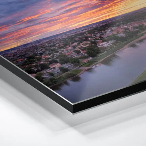 Alu-Dibond (01386) Loschwitz zum Sonnenuntergang – Bild 5