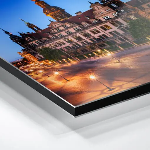Alu-Dibond (01394) Residenzschloss Dresden zur Blauen Stunde – Bild 4