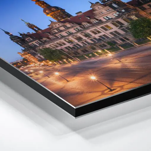 Alu-Dibond (01394) Residenzschloss Dresden zur Blauen Stunde – Bild 6