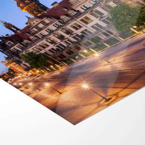 Fotoabzug (01394) Residenzschloss Dresden zur Blauen Stunde – Bild 5