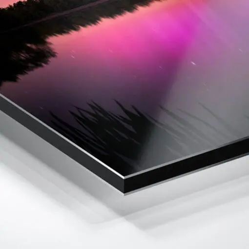 Alu-Dibond (01398) Polarlichter während den Perseiden – Bild 2