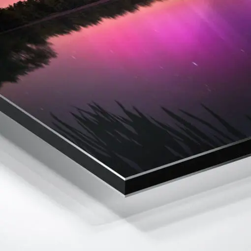 Alu-Dibond (01398) Polarlichter während den Perseiden – Bild 3