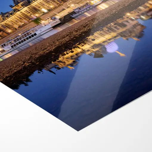 Fotoabzug (01400) Dresden Skyline zur Blauen Stunde – Bild 5