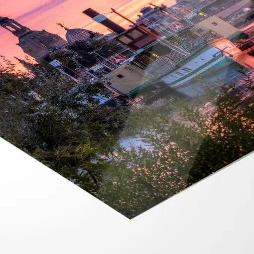 Poster (01406) Sonnenuntergang am Elbufer – Bild 5