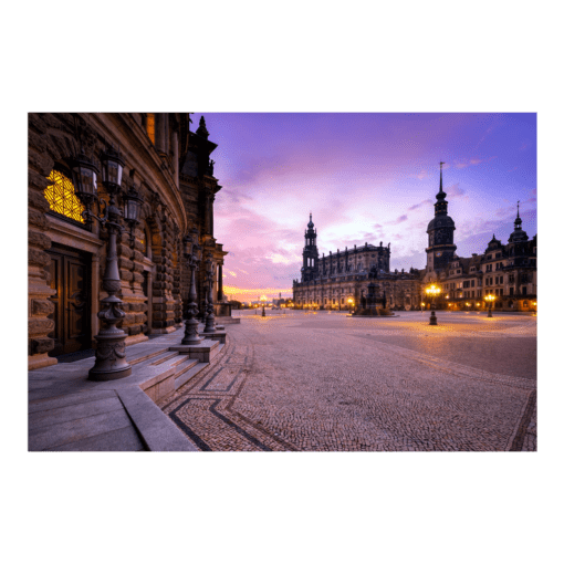 Leinwand (01419) Theaterplatz am Morgen