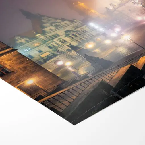 Poster (01422) Schlossplatz im Nebel – Bild 3