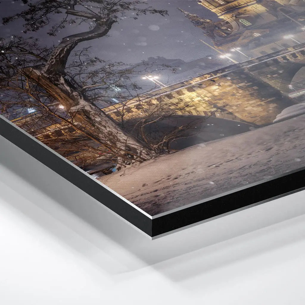 Alu-Dibond (01429) Winternacht in Dresden – Bild 5