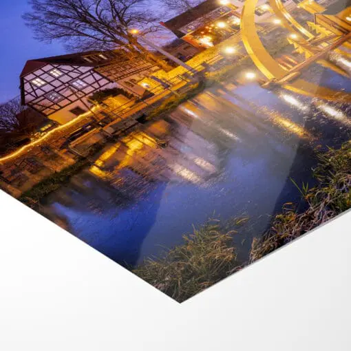 Poster (01432) Schwibbogen Bärnsdorf am Abend – Bild 5