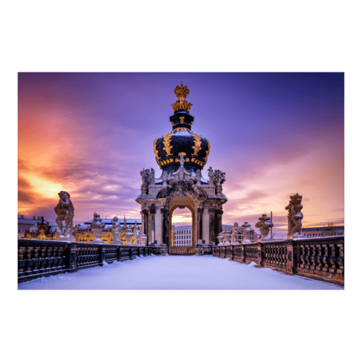 Fotoabzug (01435) Wintermorgen am Kronentor