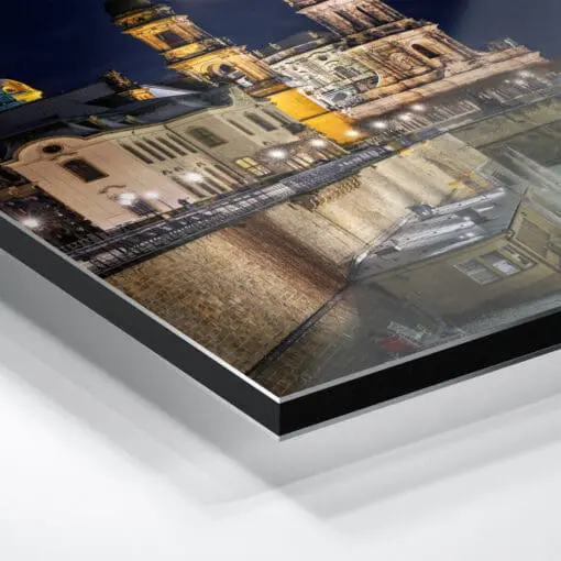 Alu-Dibond (01437) Terrassenufer im Winter – Bild 5
