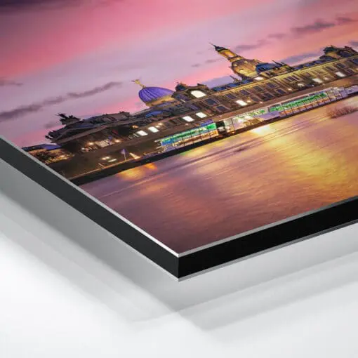Alu-Dibond (01439) Skyline Winterabend – Bild 3