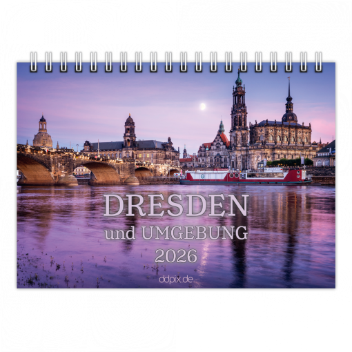 Dresden & Umgebung Tischkalender 2026