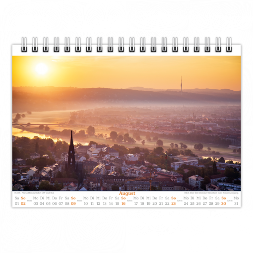 Dresden & Umgebung Tischkalender 2026 – Bild 9