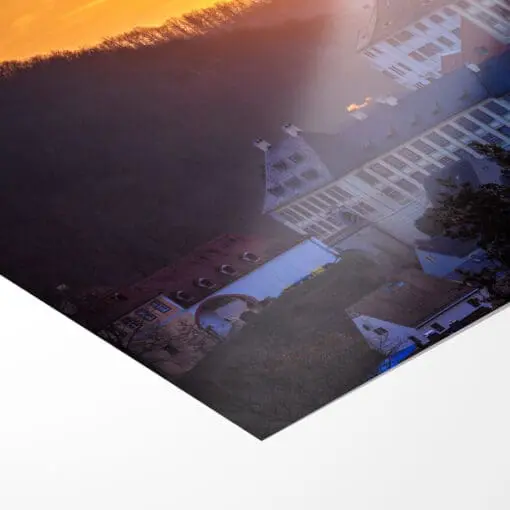 Poster (01451) Schloss Weesenstein zum Sonnenuntergang – Bild 3