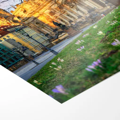 Poster (01453) Brühlscher Garten im Frühling – Bild 3