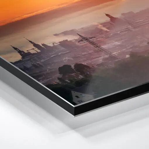 Alu-Dibond (01455) Dresden Aussicht zum Sonnenaufgang – Bild 5