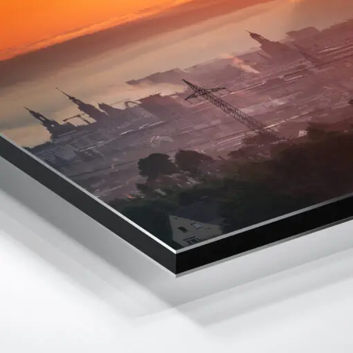 Alu-Dibond (01455) Dresden Aussicht zum Sonnenaufgang – Bild 6