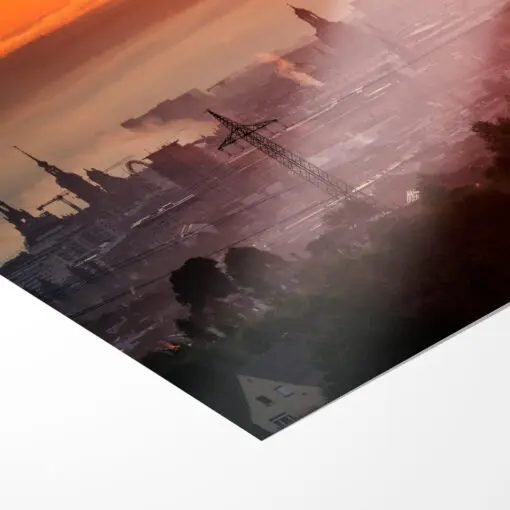Fotoabzug (01455) Dresden Aussicht zum Sonnenaufgang – Bild 3