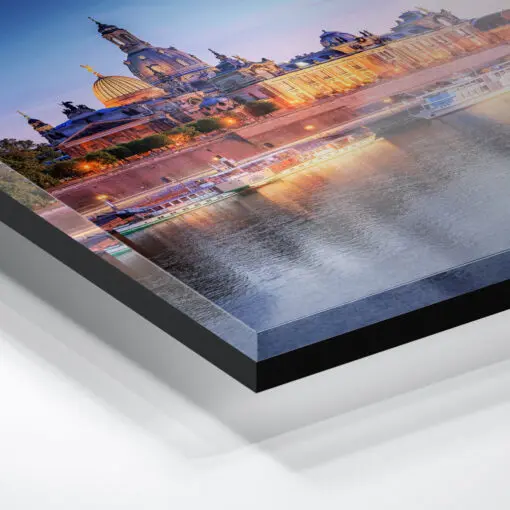 Acryl Board (00904) Skyline zum Sonnenuntergang – Bild 3