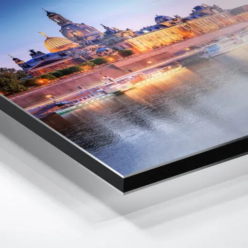 Alu-Dibond (00904) Skyline zum Sonnenuntergang – Bild 2