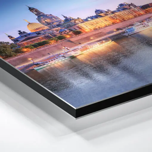 Alu-Dibond (00904) Skyline zum Sonnenuntergang – Bild 3