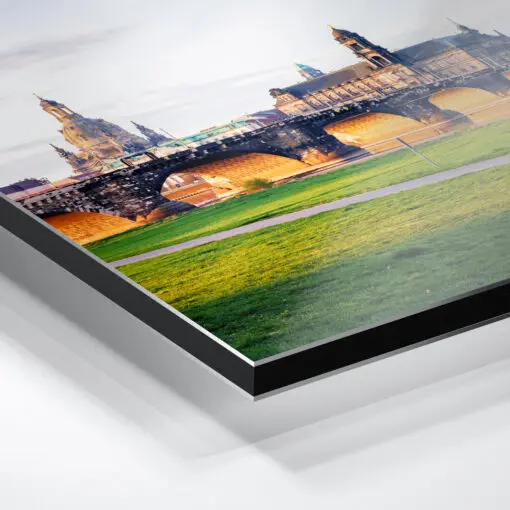 Alu-Dibond (01474) Skyline zum Sonnenaufgang – Bild 2