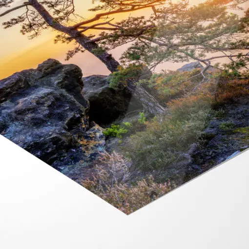 Poster (01476) Gleitmannshorn zum Sonnenuntergang – Bild 5