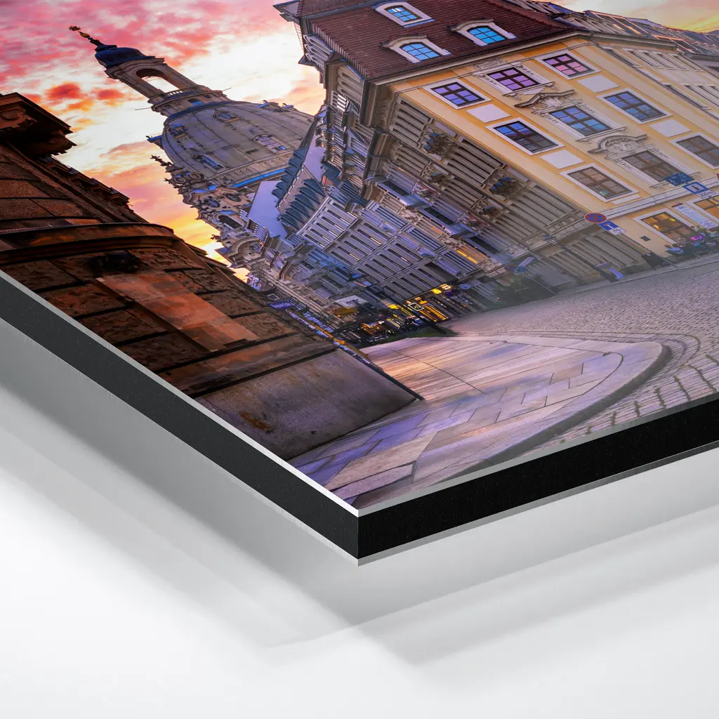 Alu-Dibond (01543) Rampische Straße im Abendrot – Bild 4