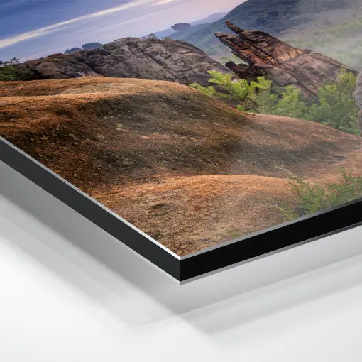 Alu-Dibond (01544) Brosinnadel zum Sonnenuntergang – Bild 5