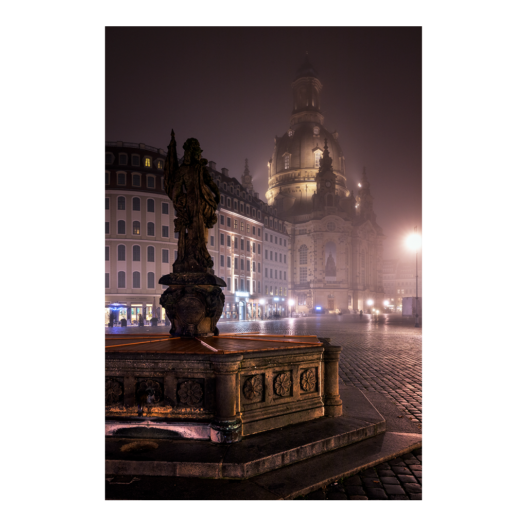 Alu-Dibond (01559) Neumarkt im Nebel