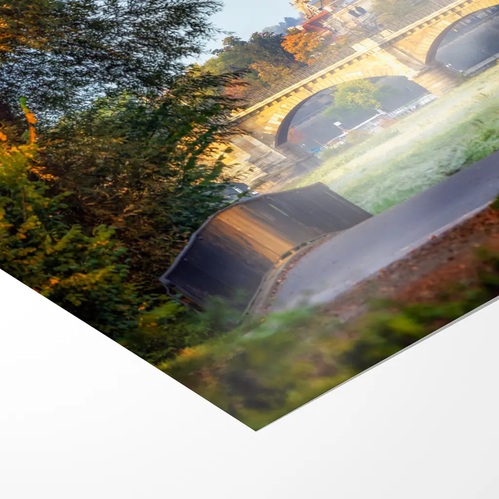 Fotoabzug (01573) Herbstblick auf Frauenkirche – Bild 3