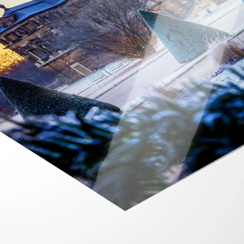 Poster (01577) kalter Wintermorgen am Palais – Bild 4